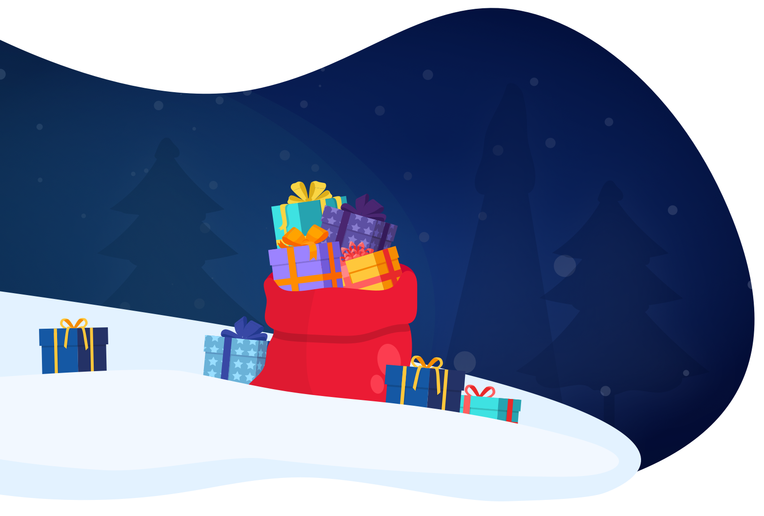 Image d’un village de Noël